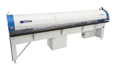 CMS proxima: die einfache und kompakte horizontale Trockensäummaschine