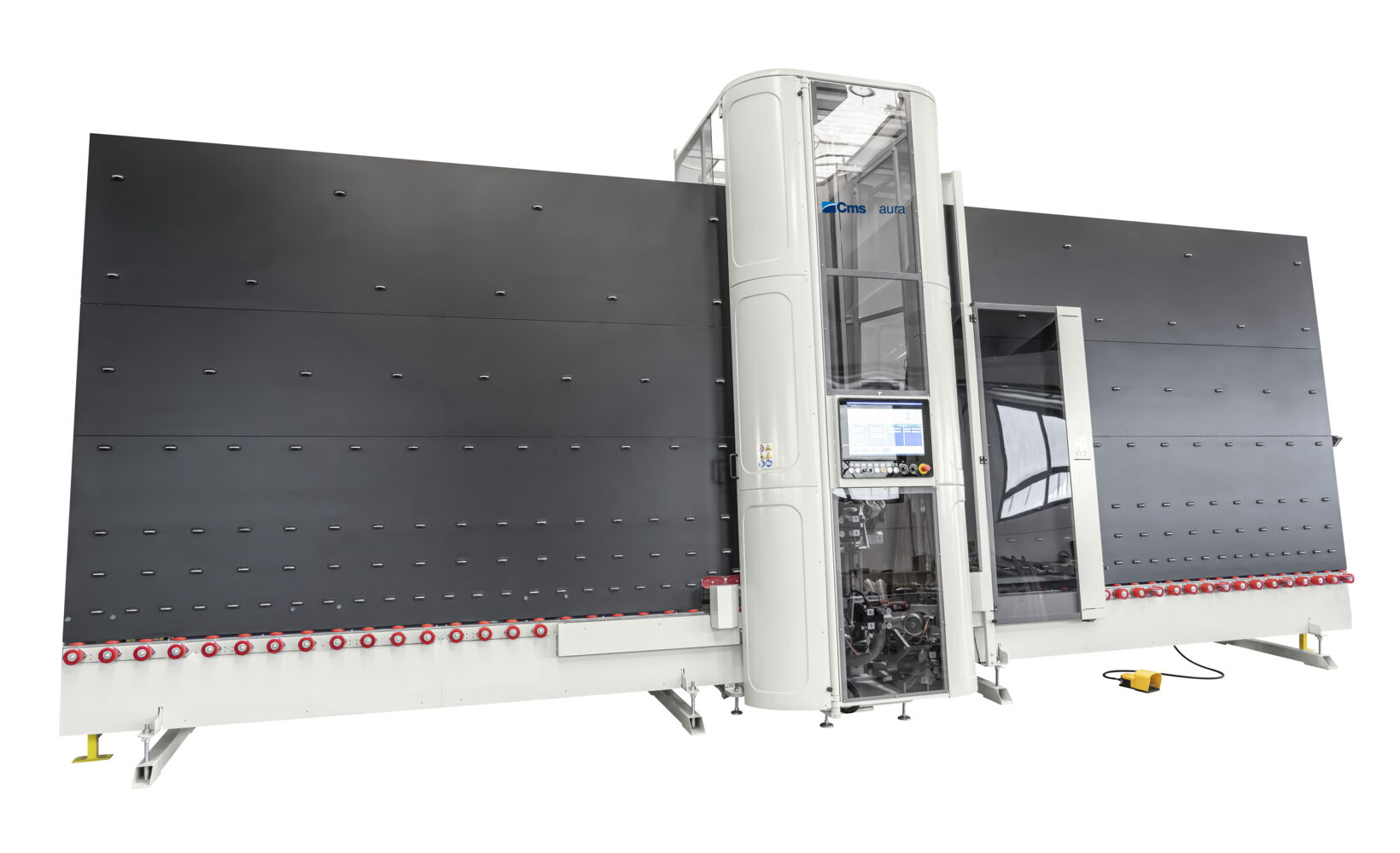 The most cost-effective solution for seaming rectangular glass? CMS aura!