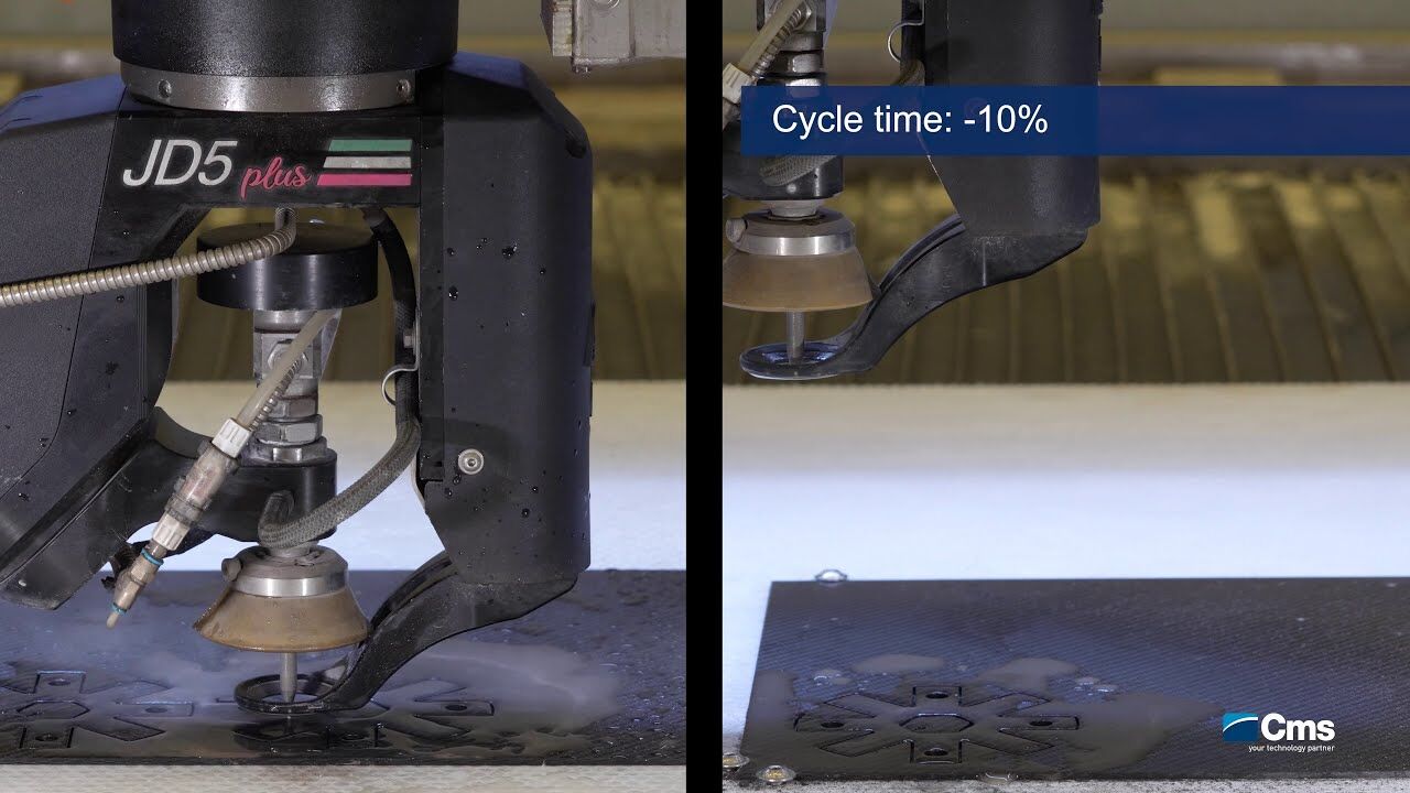 Scegli la preforatura meccanica nel taglio waterjet!