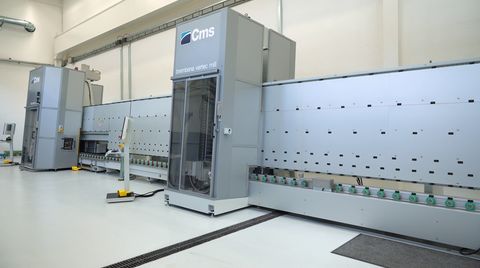 CMS Vertec Mill: the unique vertical cnc machining center able to machine thickness up to 30 mm